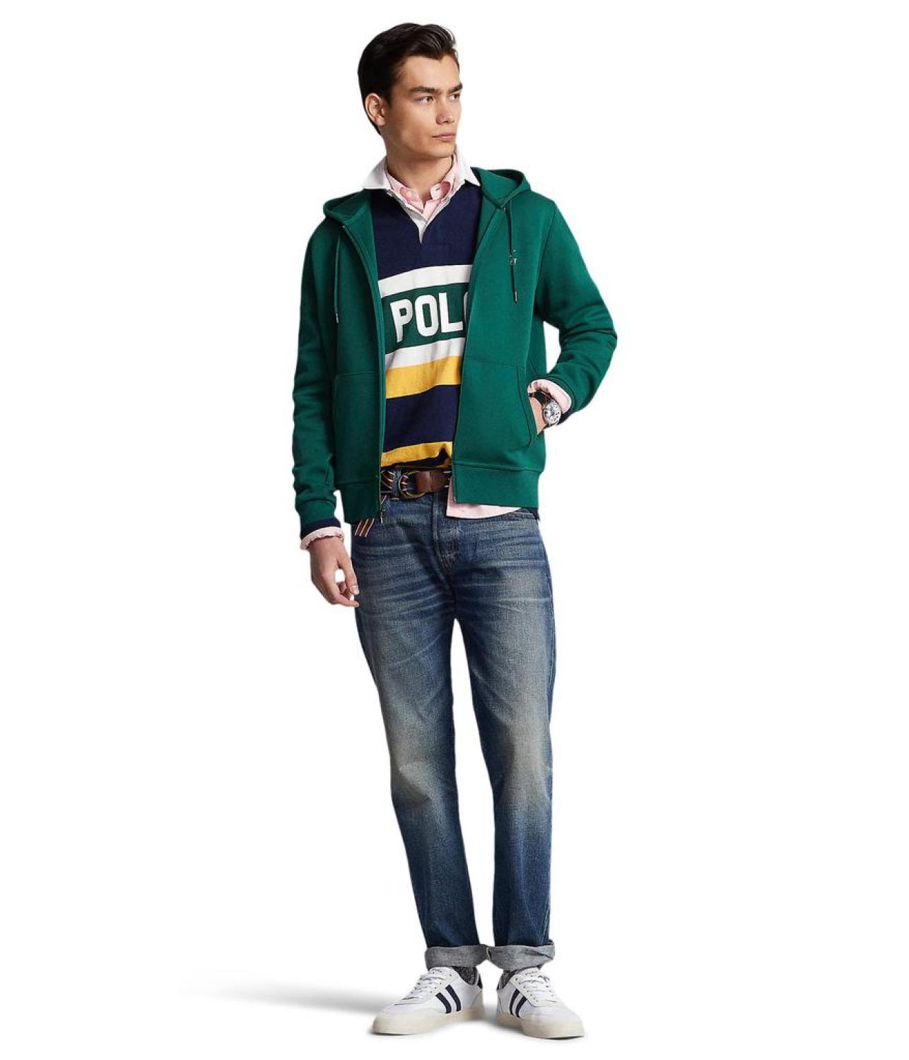 Double Knit Full Zip Hoodie