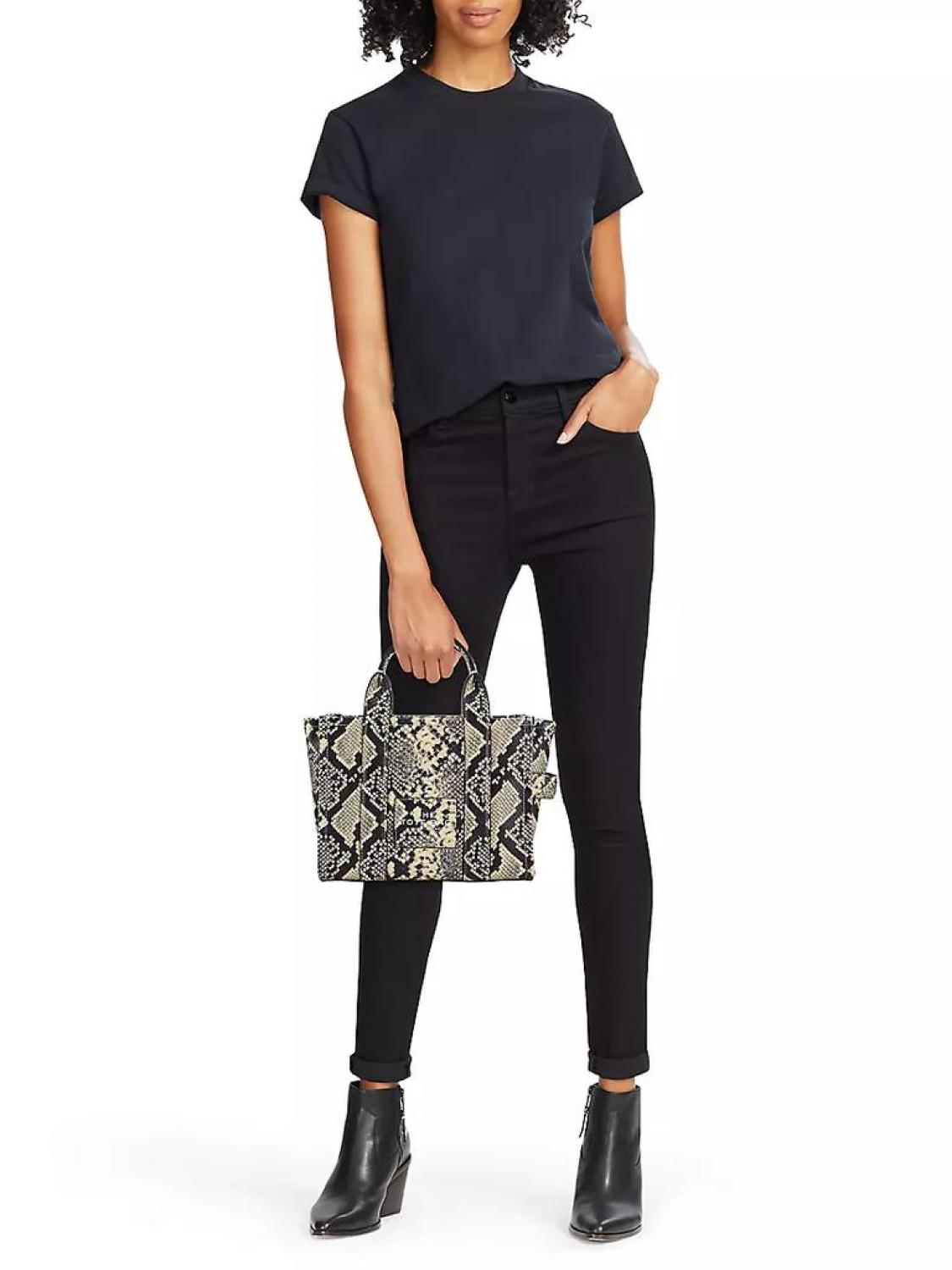 The Snakeskin Small Tote