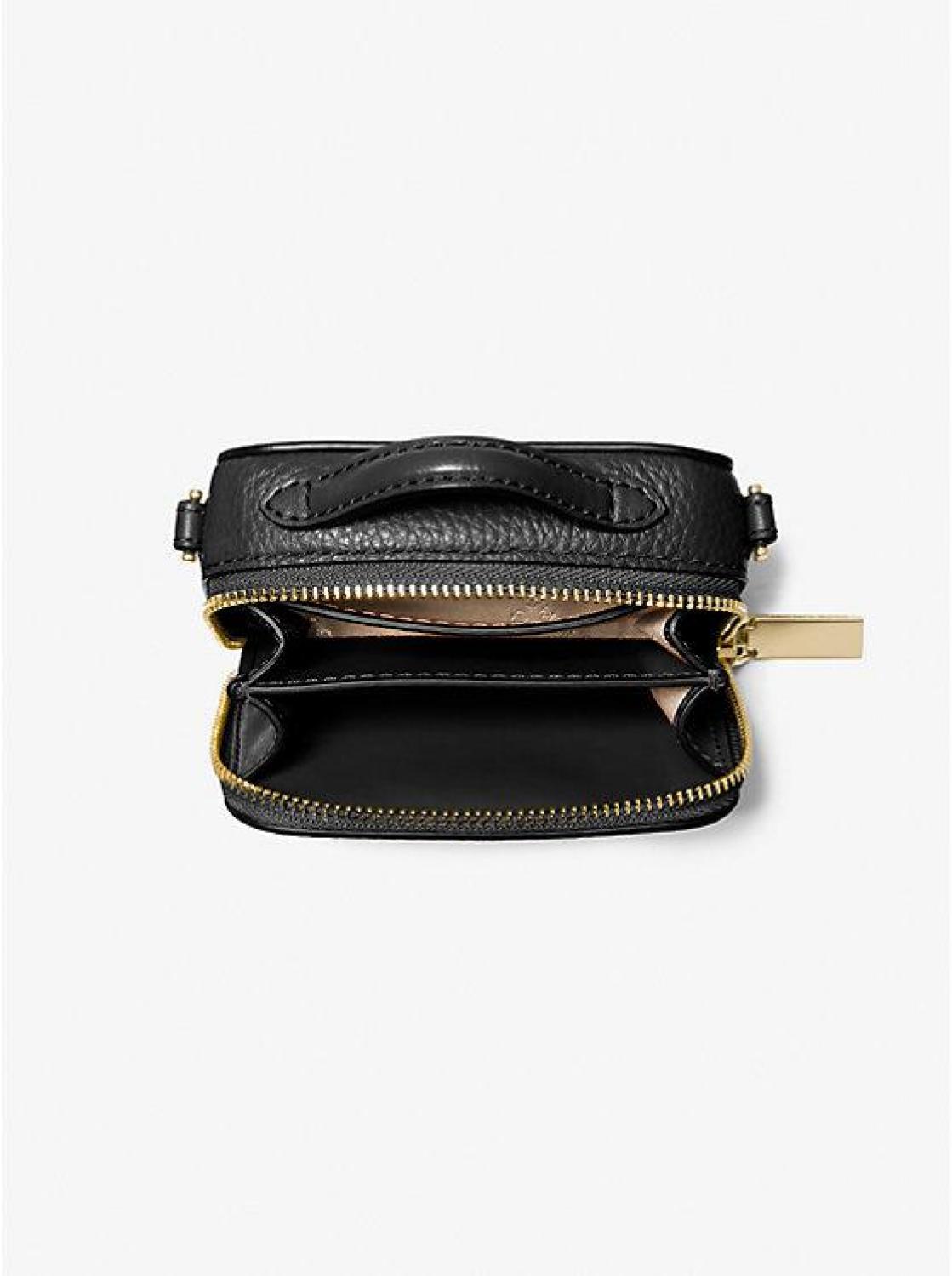 Estelle Micro Pebbled Leather Crossbody Bag