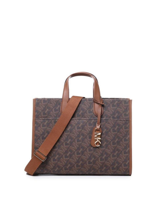 Michael Michael Kors Gigi Large Empire Signature Logo Tote Bag