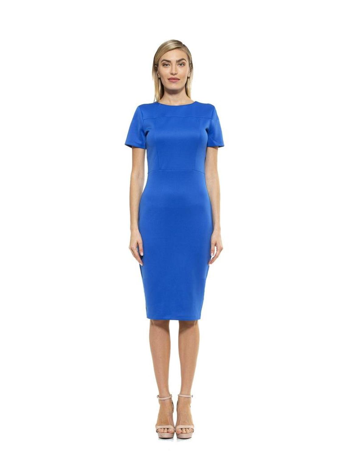 Scuba Midi Dress