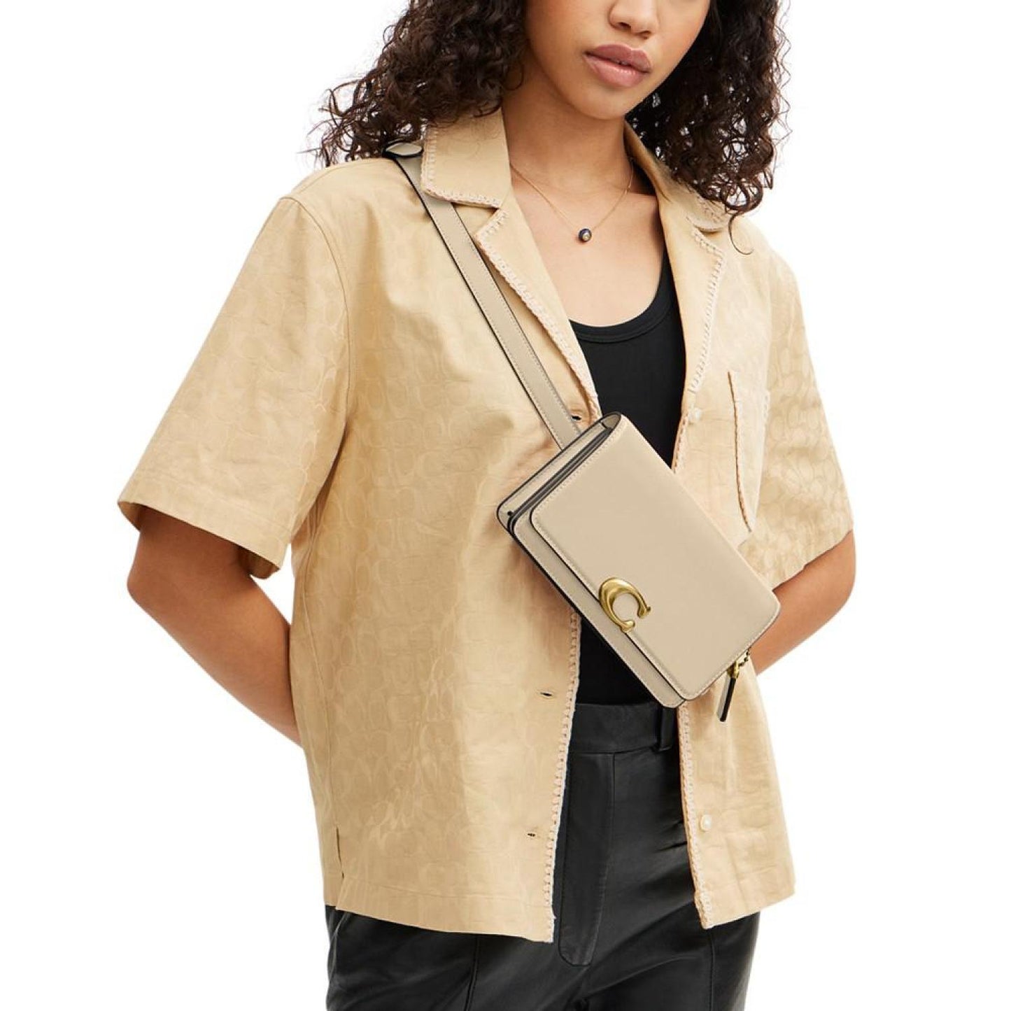 Bandit Luxe Refined Leather Belt Bag