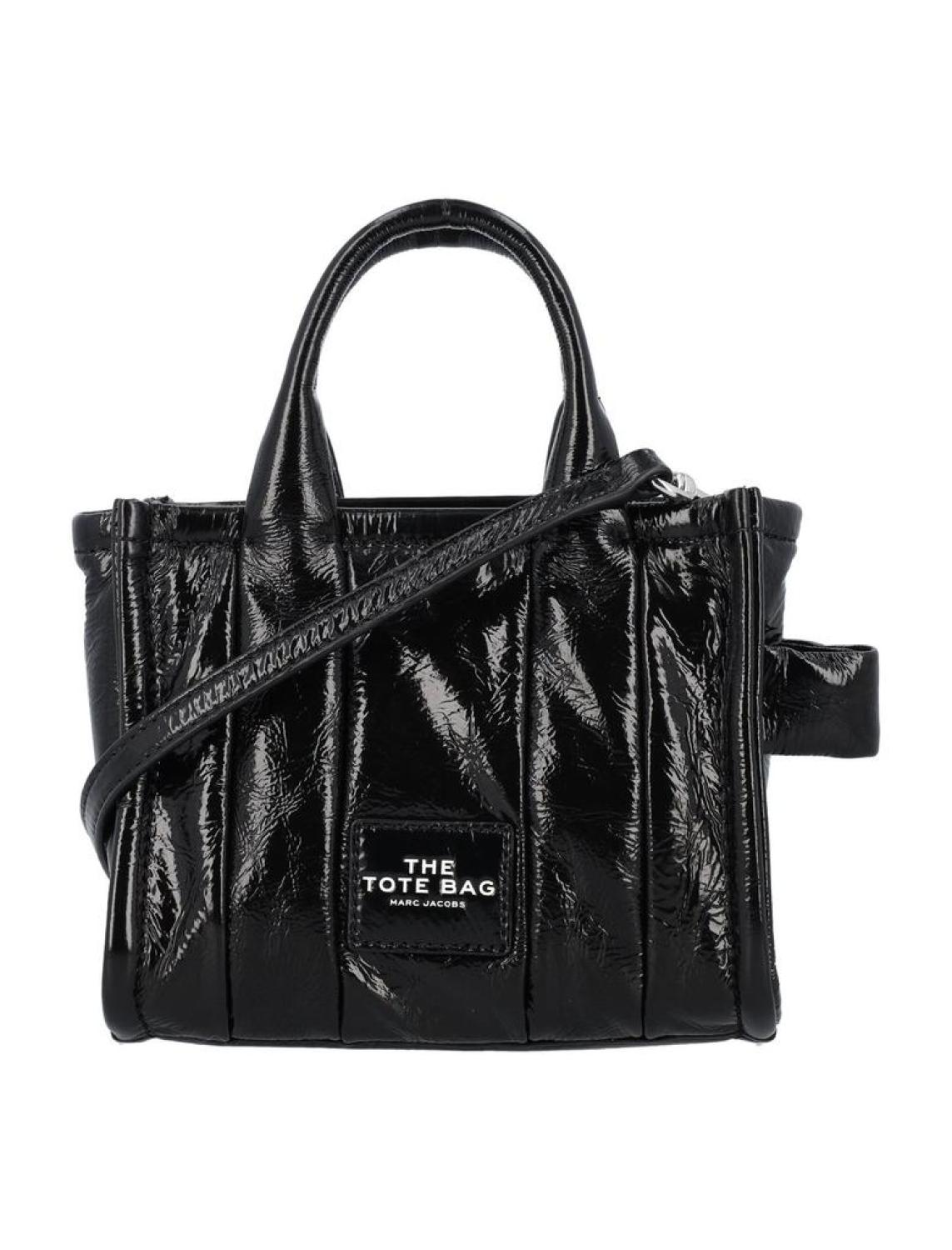 Marc Jacobs The Shiny Crinkle Micro Tote Bag