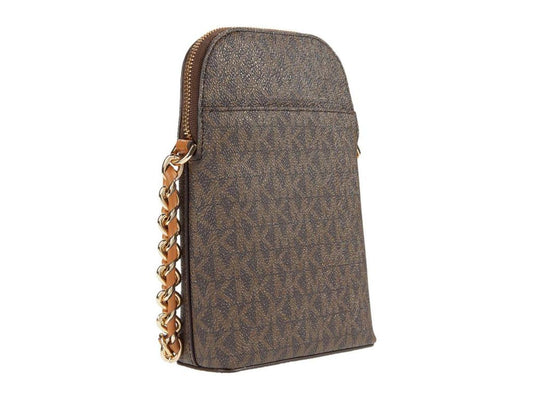 Jet Set Charm Small North/South Chain Phone Crossbody