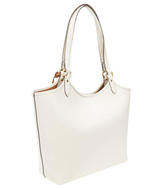 Polished Pebble Leather Day Tote