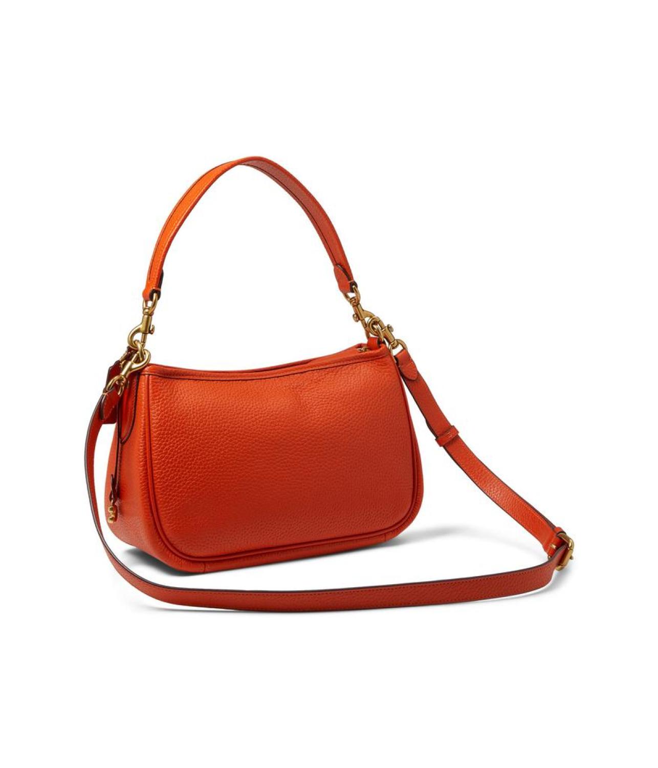 Soft Pebble Leather Cary Crossbody