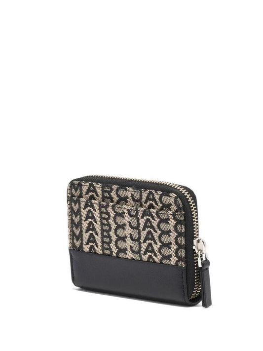 Marc Jacobs Monogrammed Zip-Around Wallet