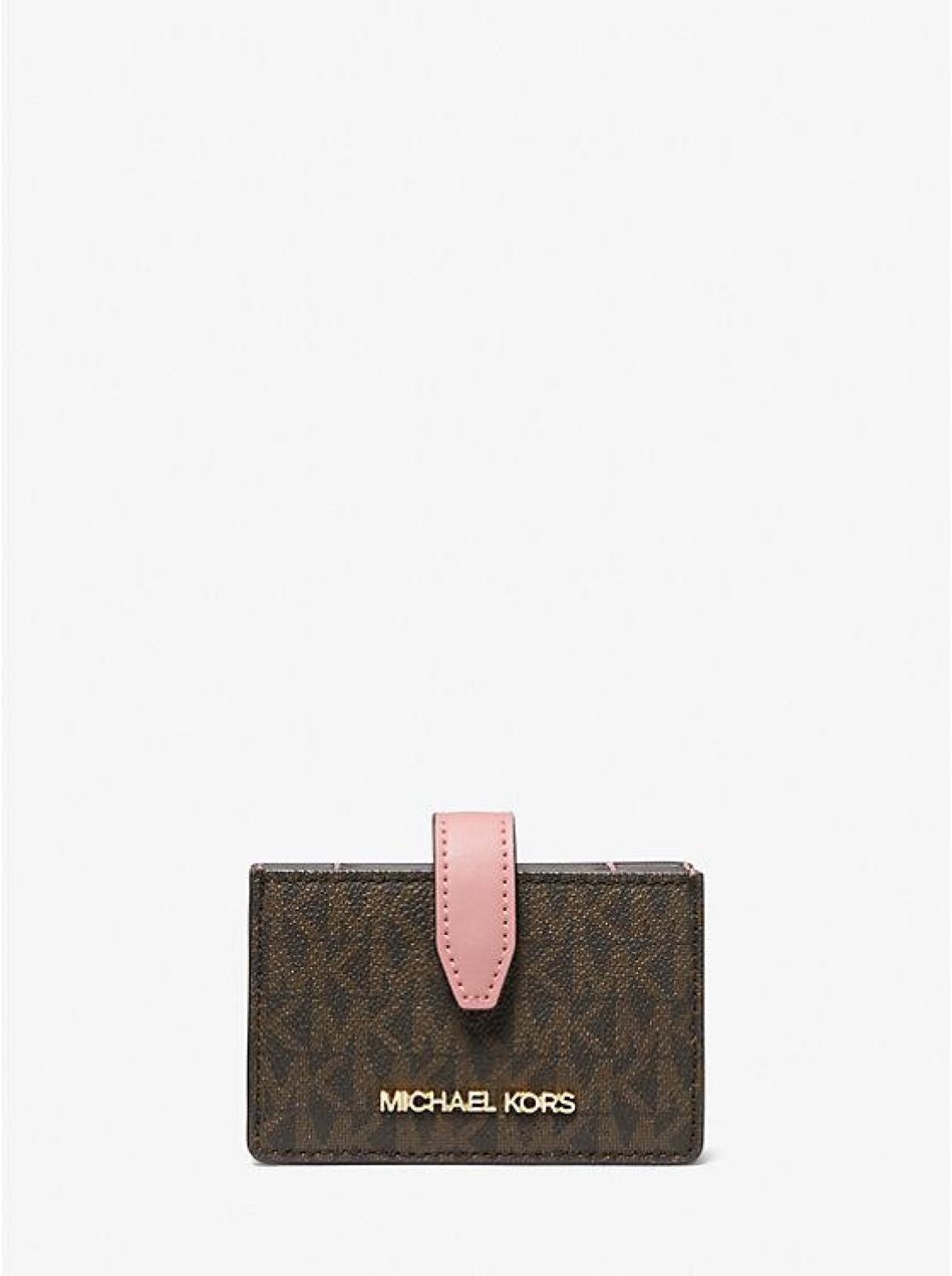 Jet Set Medium Logo Accordion Card Case