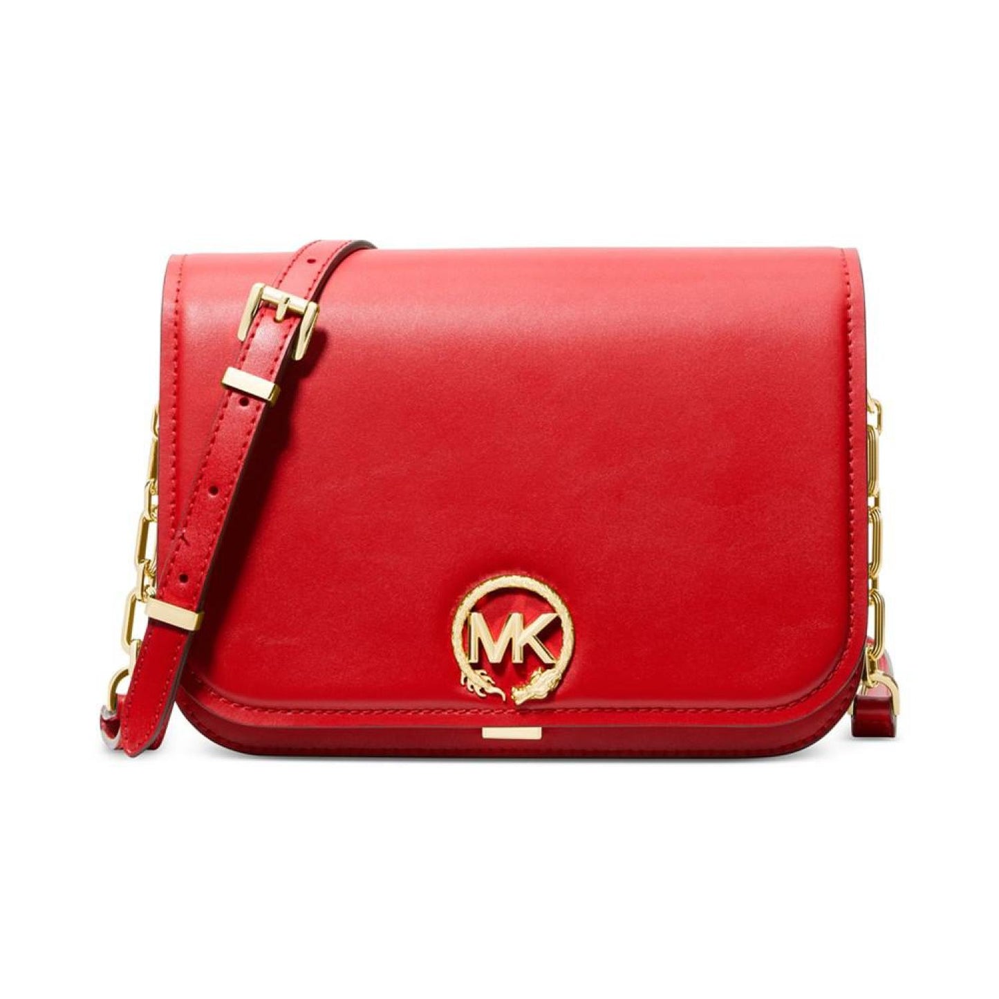 Lunar New Year Delancey Large Leather Chain Messenger