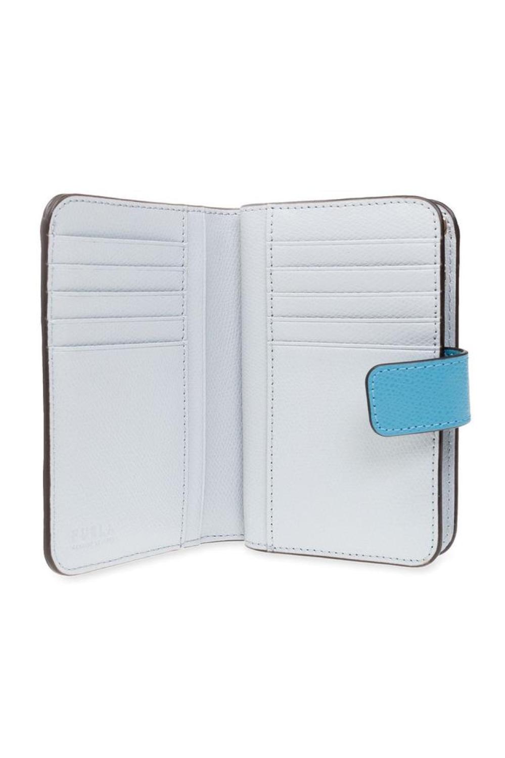 Furla Logo-Plaque Zipped Wallet