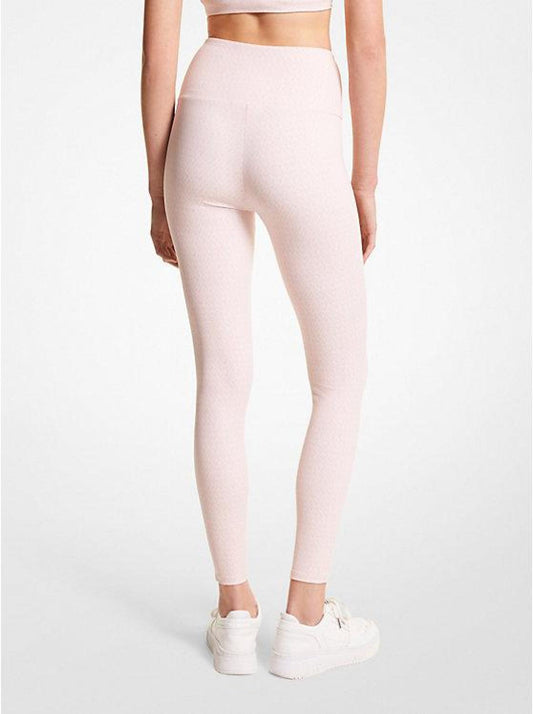 Logo Stretch Nylon Leggings