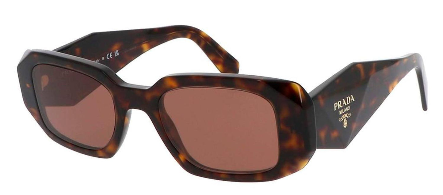 Prada PR 17WS 2AU03U 49mm Womens Rectangle Sunglasses