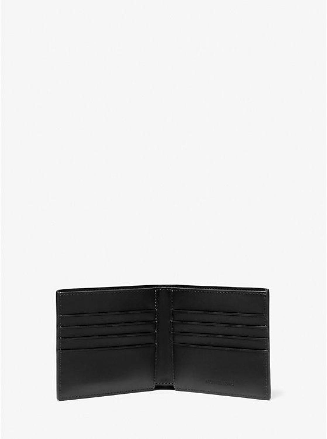 Hudson Crocodile Embossed Leather Billfold