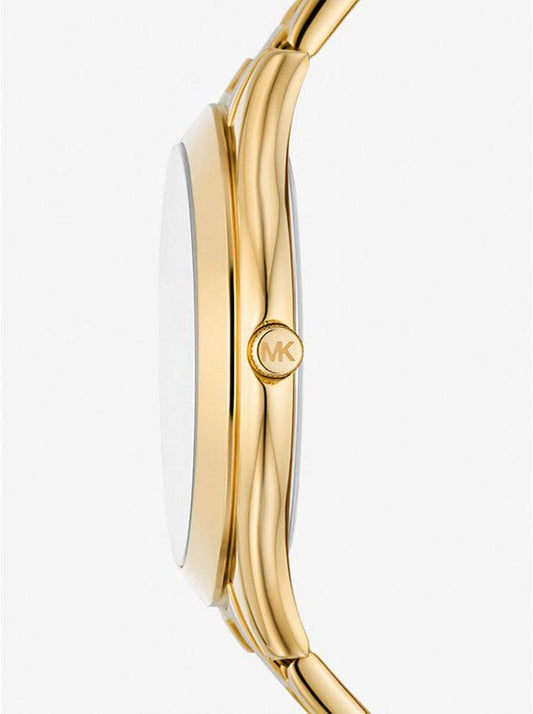 Oversized Slim Runway Gold-Tone Watch