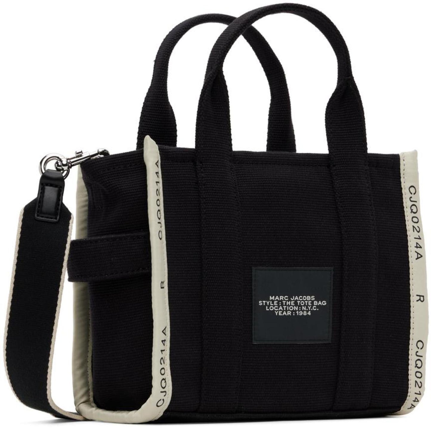 Black 'The Jacquard Small' Tote
