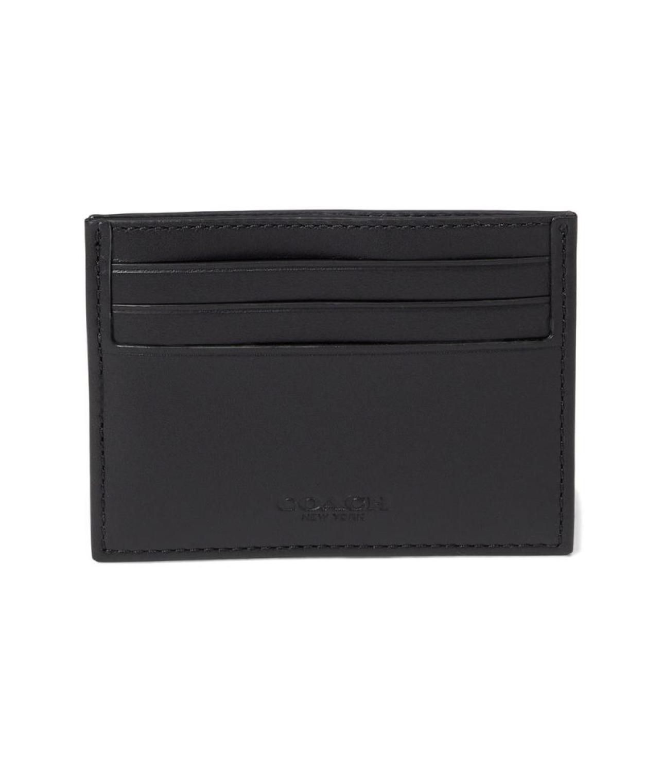 Refined Card Case in Signature Jacquard