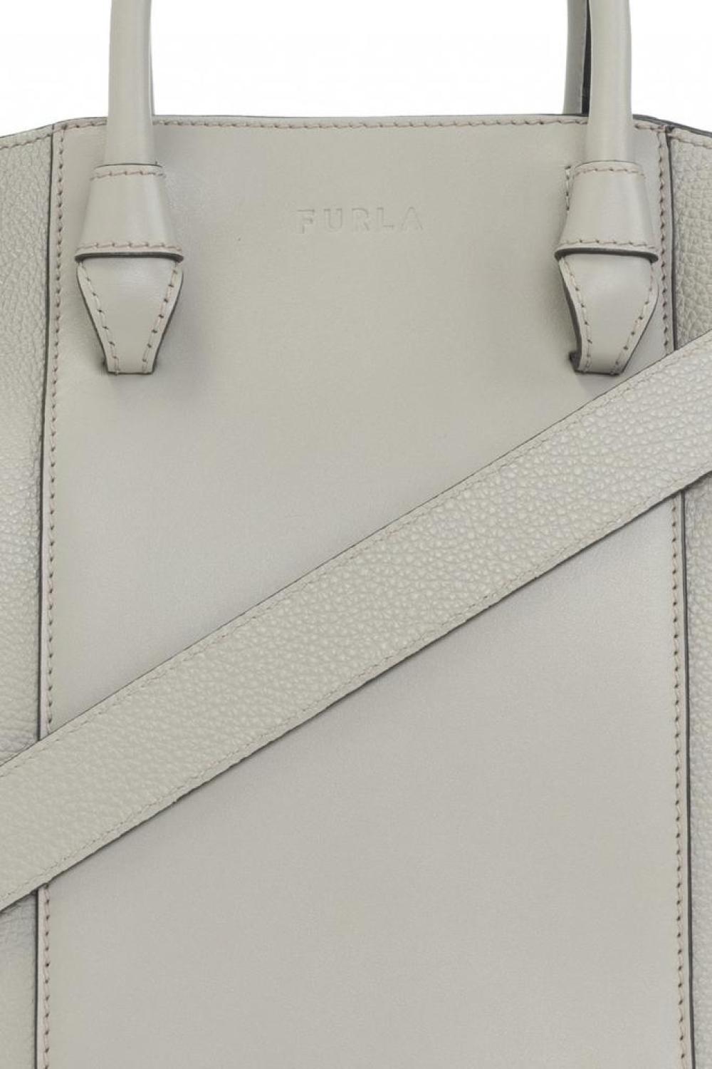 Furla Miastella Logo-Embossed Tote Bag