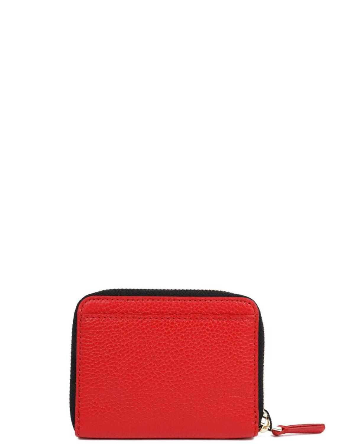 Marc Jacobs Logo Embossed Zip-Around Wallet