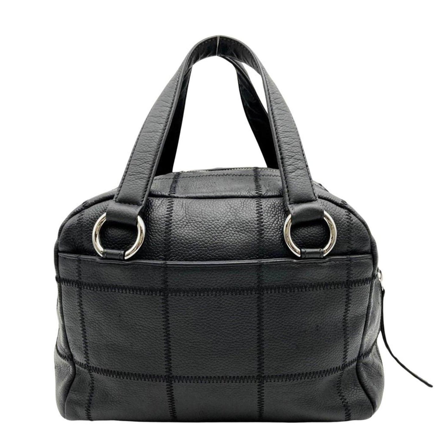 Chanel Chocolate Bar Leather Shoulder Bag (Pre-Owned)