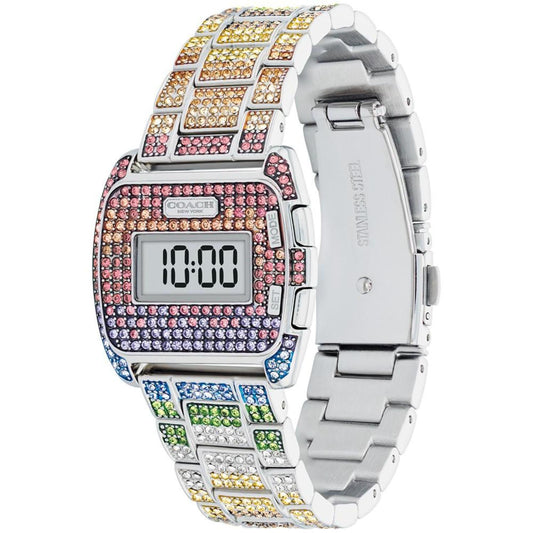 Women's Darcy Quartz Multicolor Stainless Steel Crystal Watch 30mm x 30mm