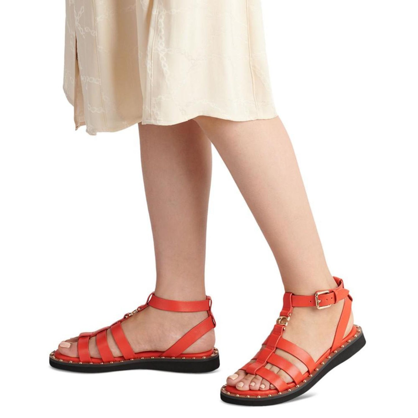 Women's Giselle Studded Gladiator Fisherman Sandals