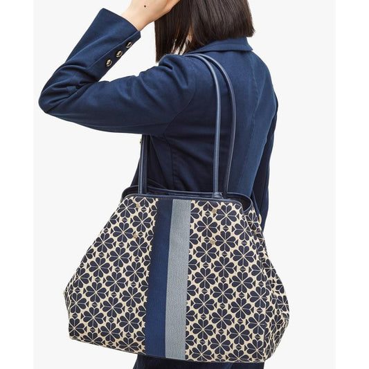 Spade Flower Jacquard Everything Large Tote