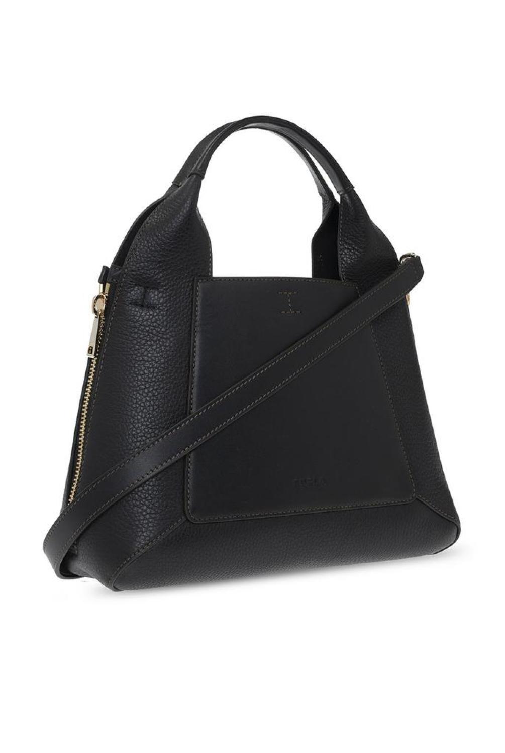 Furla Gilda Logo-Embossed Tote Bag