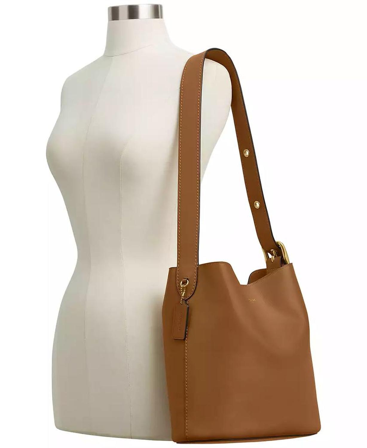 Bleecker Medium Leather Bucket Bag