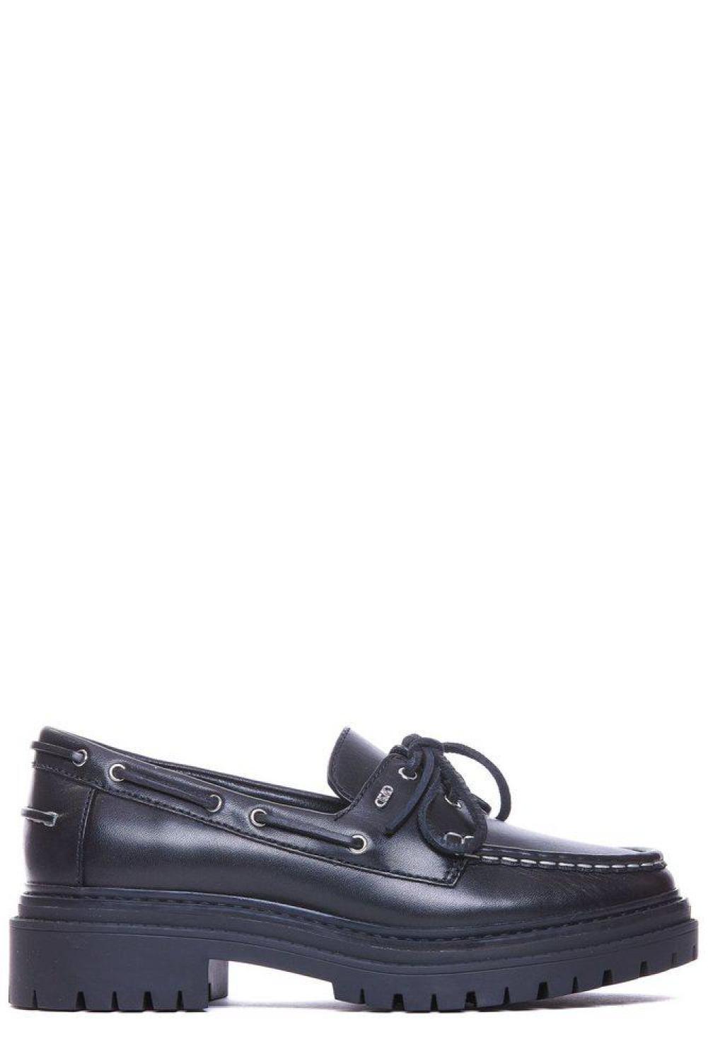 Michael Michael Kors Round Toe Lace-Up Shoes
