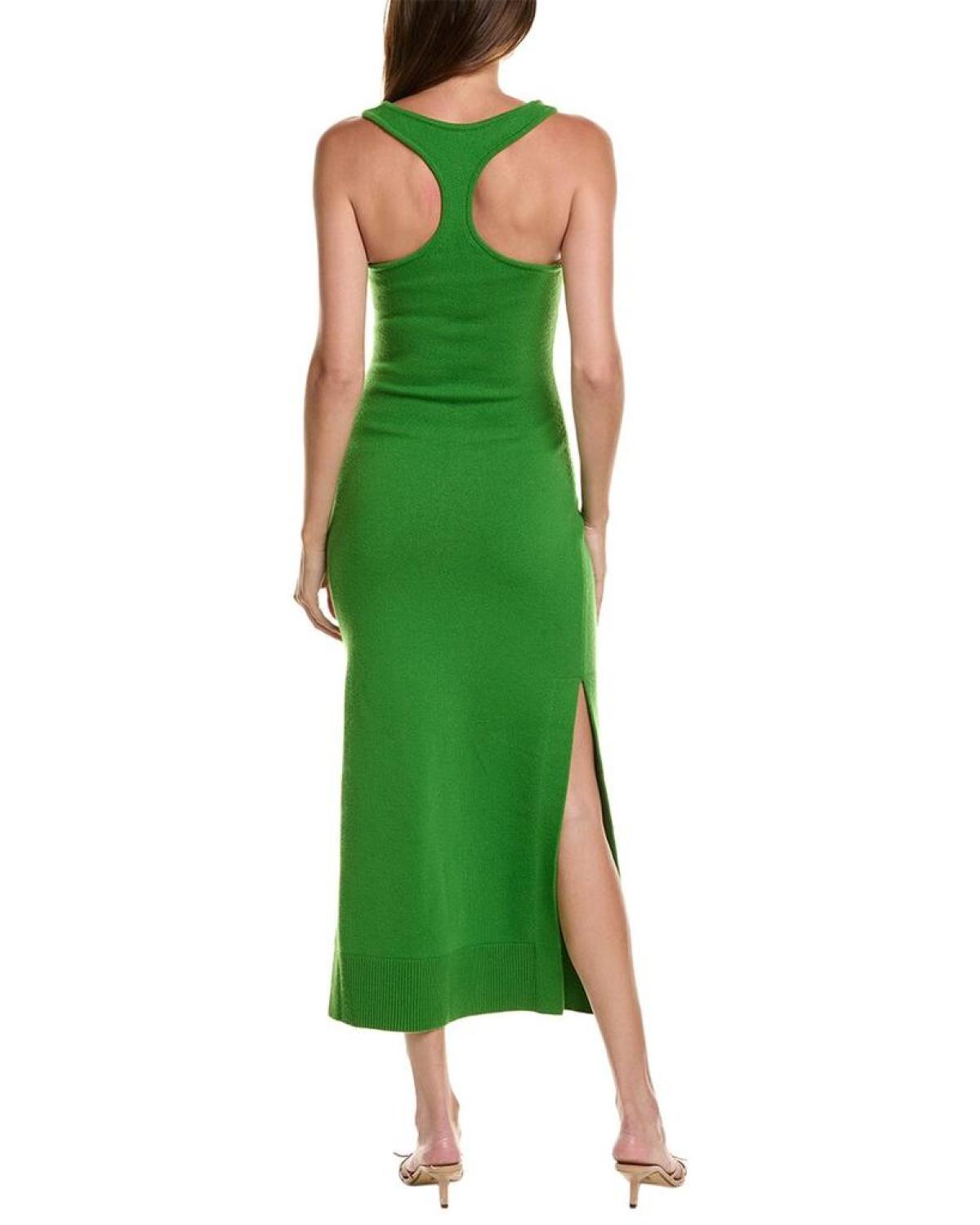 Michael Kors Collection Side Slit Cashmere Tank Dress Michael Kors Collection Side Slit Cashmere Tank Dress