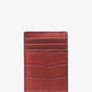 Hudson Crocodile-Embossed Leather Card Case