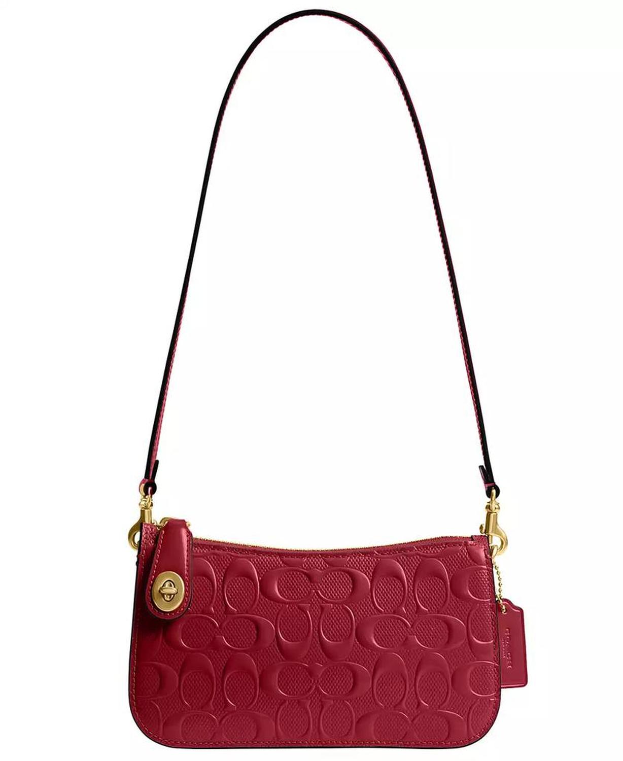 Penn Small Signature Patent Leather Shoulder Bag