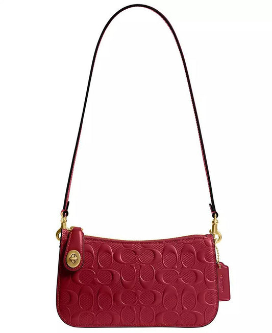 Penn Small Signature Patent Leather Shoulder Bag