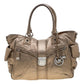 Michael Michael Kors Metallic  Leather Satchel