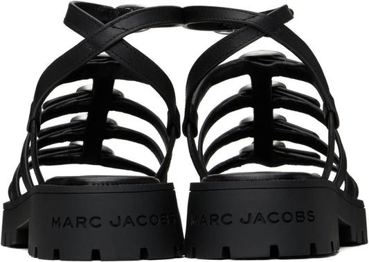 Black 'The Kiki Gladiator' Sandals