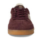 Suede Leather Block Low Profile Sneakers