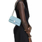 Deco Quilted Denim Mini Leather Crossbody