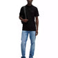 Men's Logo Patch Stretch-Cotton Slim-Fit Polo Shirt