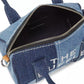 Denim Mini Duffel Bag