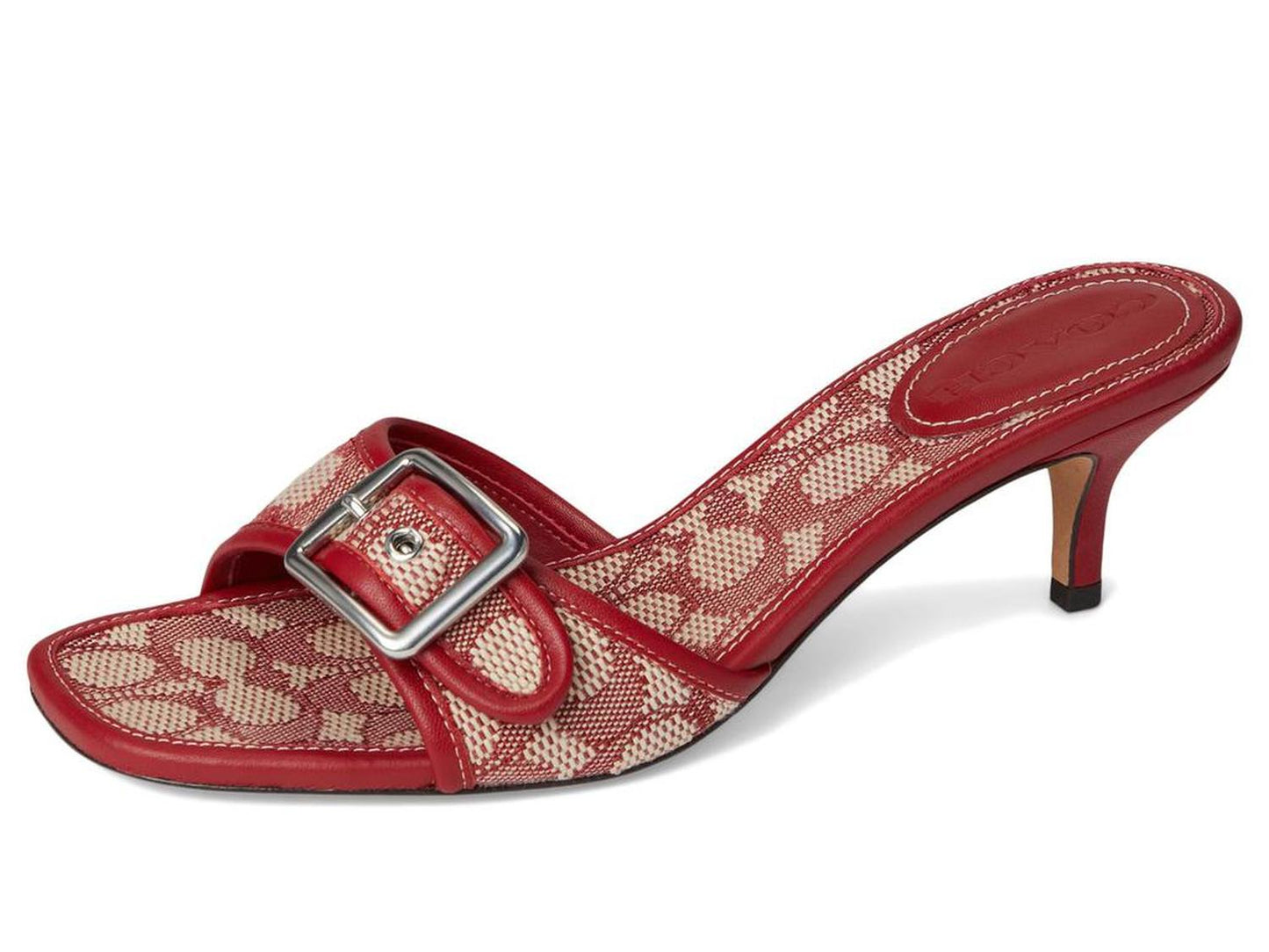 Margot Sandals In Signature Textile Jacquard