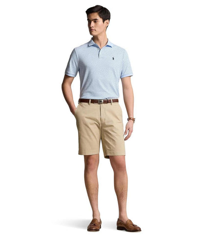 Classic Fit Print Soft Cotton Polo Shirt