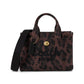 Cargo Tote Bag 20 With Leopard Print