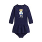 Polo Bear Fleece Dress (Infant)