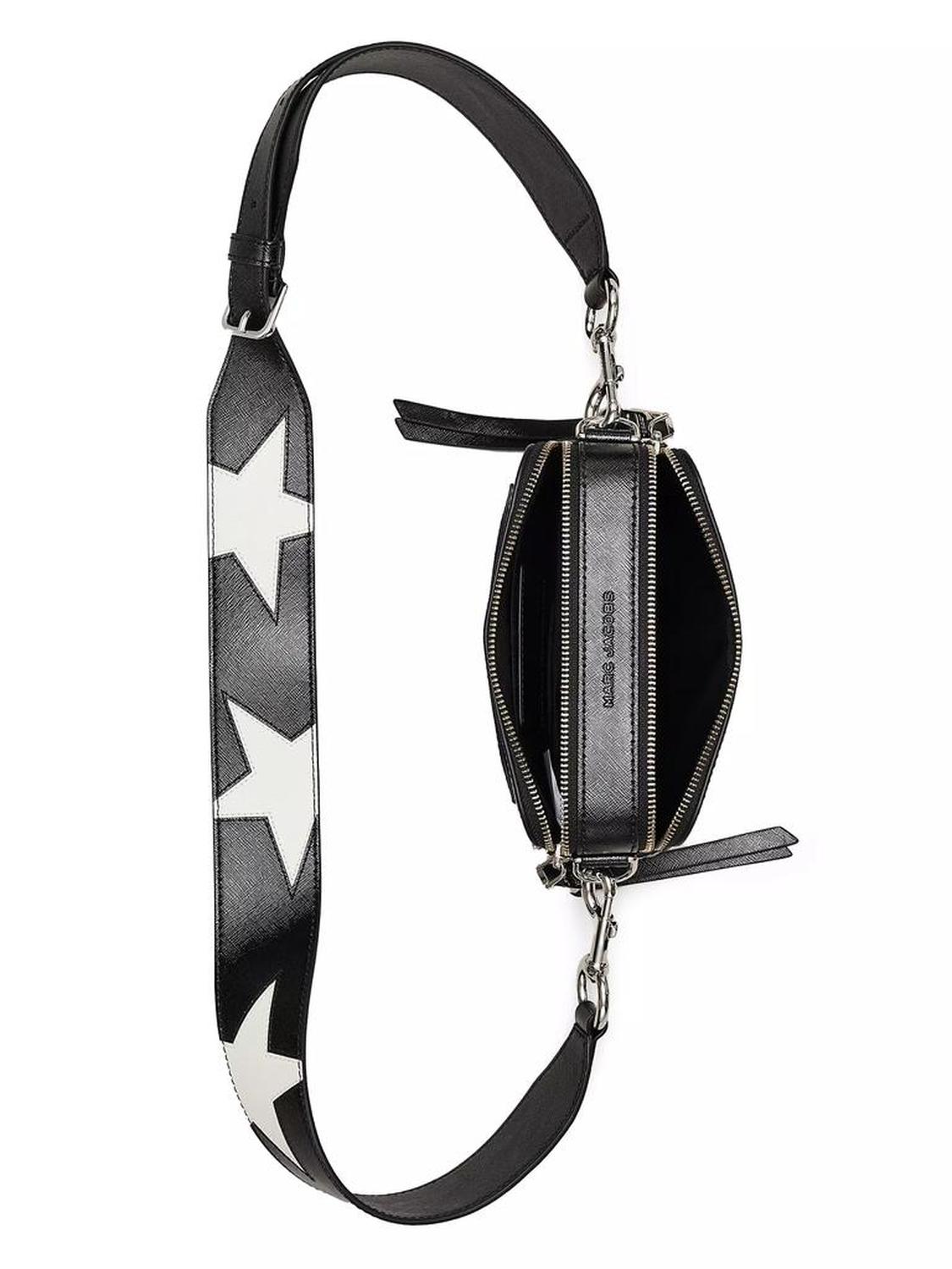 The Star Patchwork Leather Snapshot Crossbody Bag