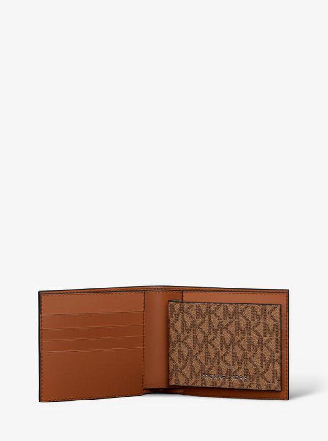 Cooper Signature Logo Billfold Wallet With Passcase