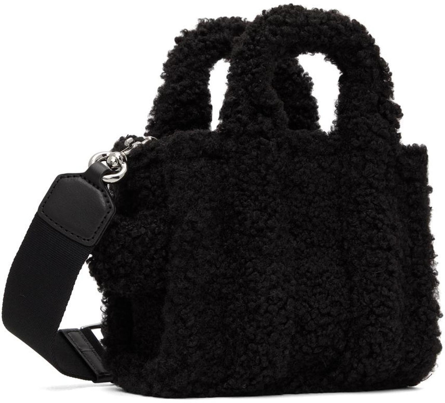 Black Micro 'The Teddy' Tote