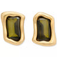 Cubic Zirconia Statement Stud Earrings
