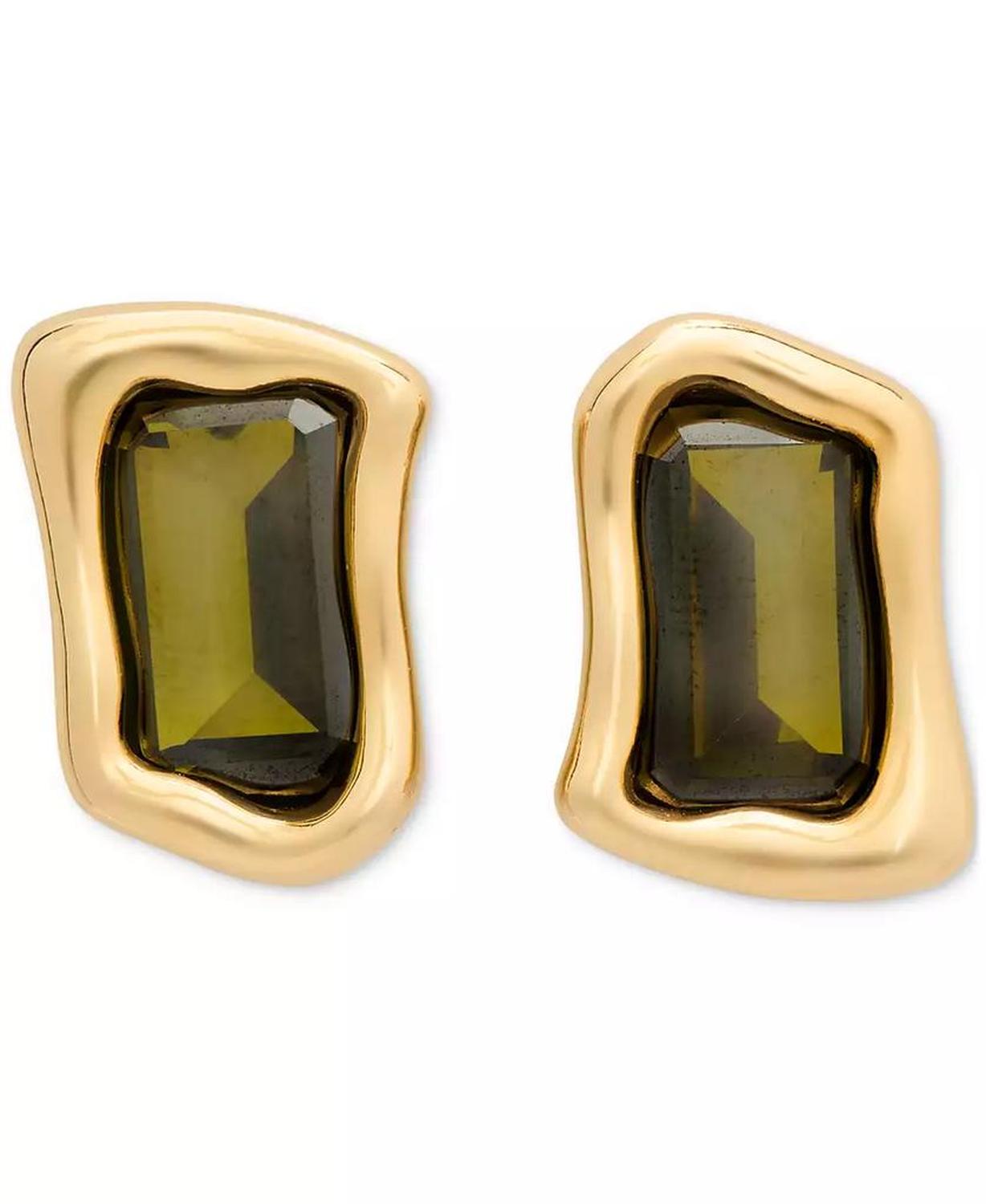 Cubic Zirconia Statement Stud Earrings