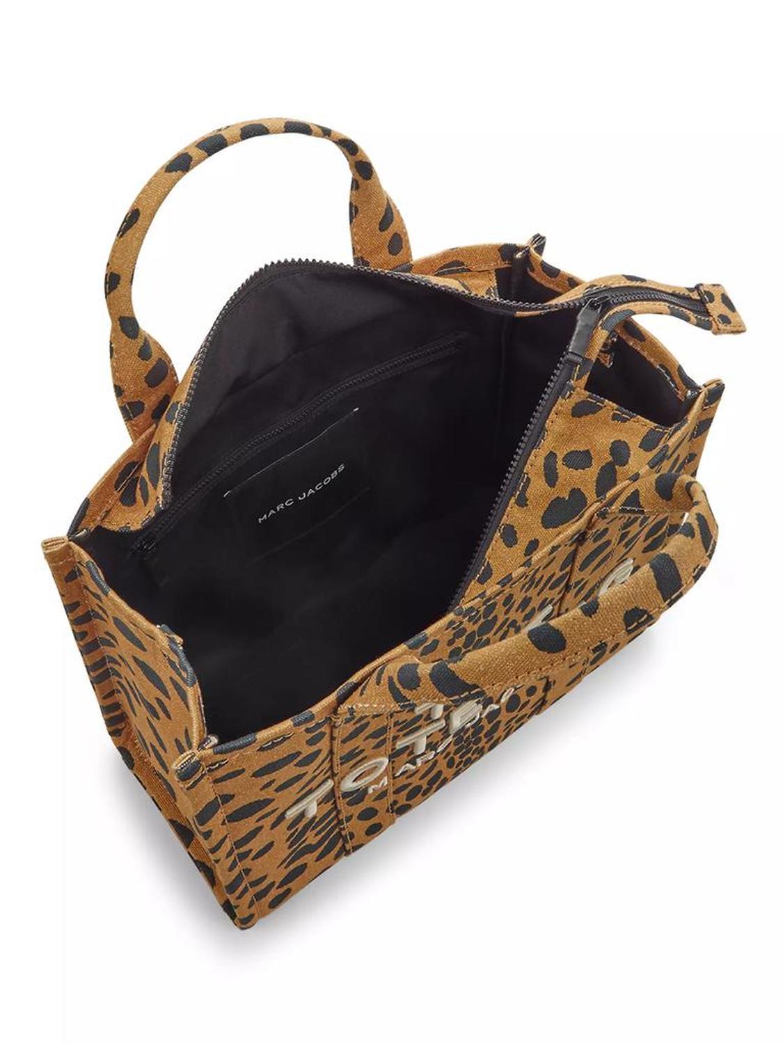 The Medium Cheetah Canvas Tote Bag
