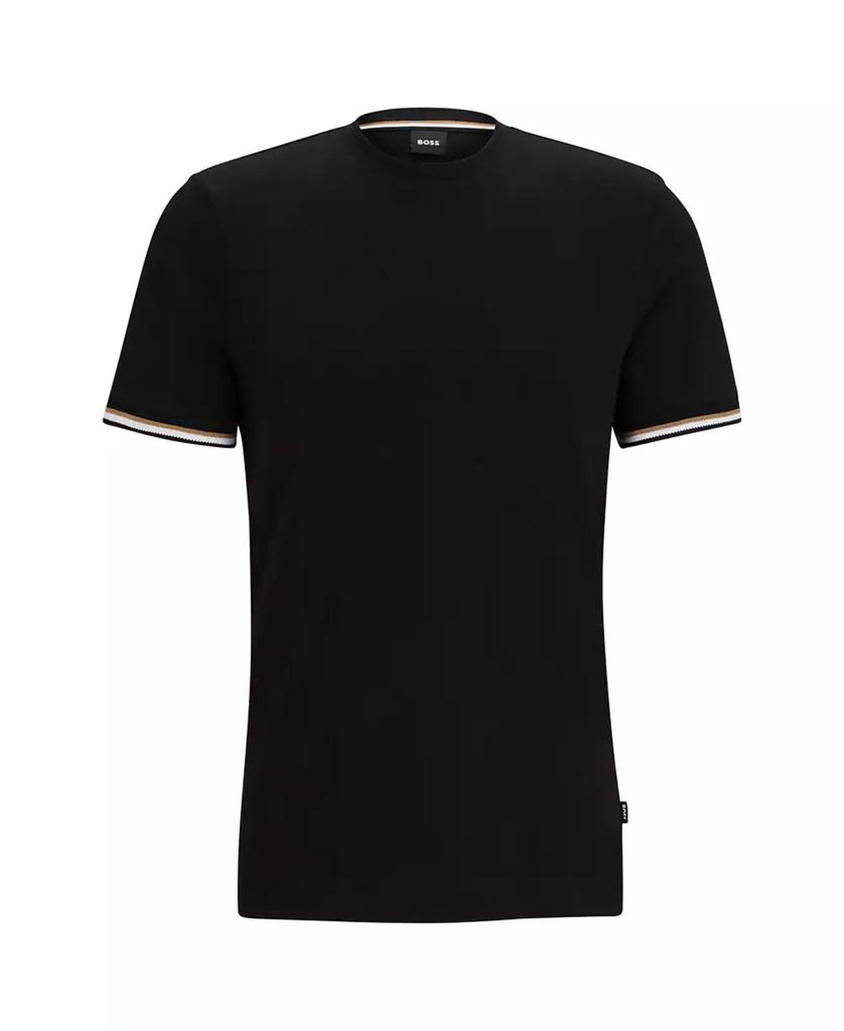 Men's Signature-Stripe Cuffs T-shirt